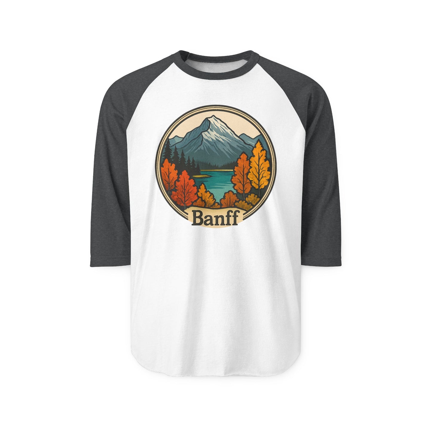 Unisex Three-Quarter Sleeve Raglan Shirt