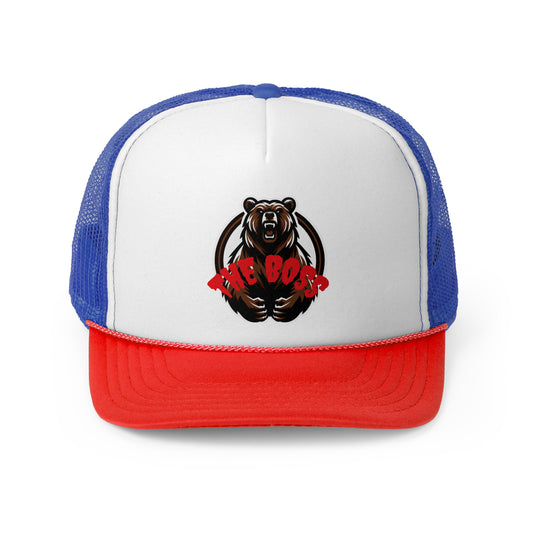 The Boss Bear Trucker Cap - Stylish & Fun Headwear for Leaders