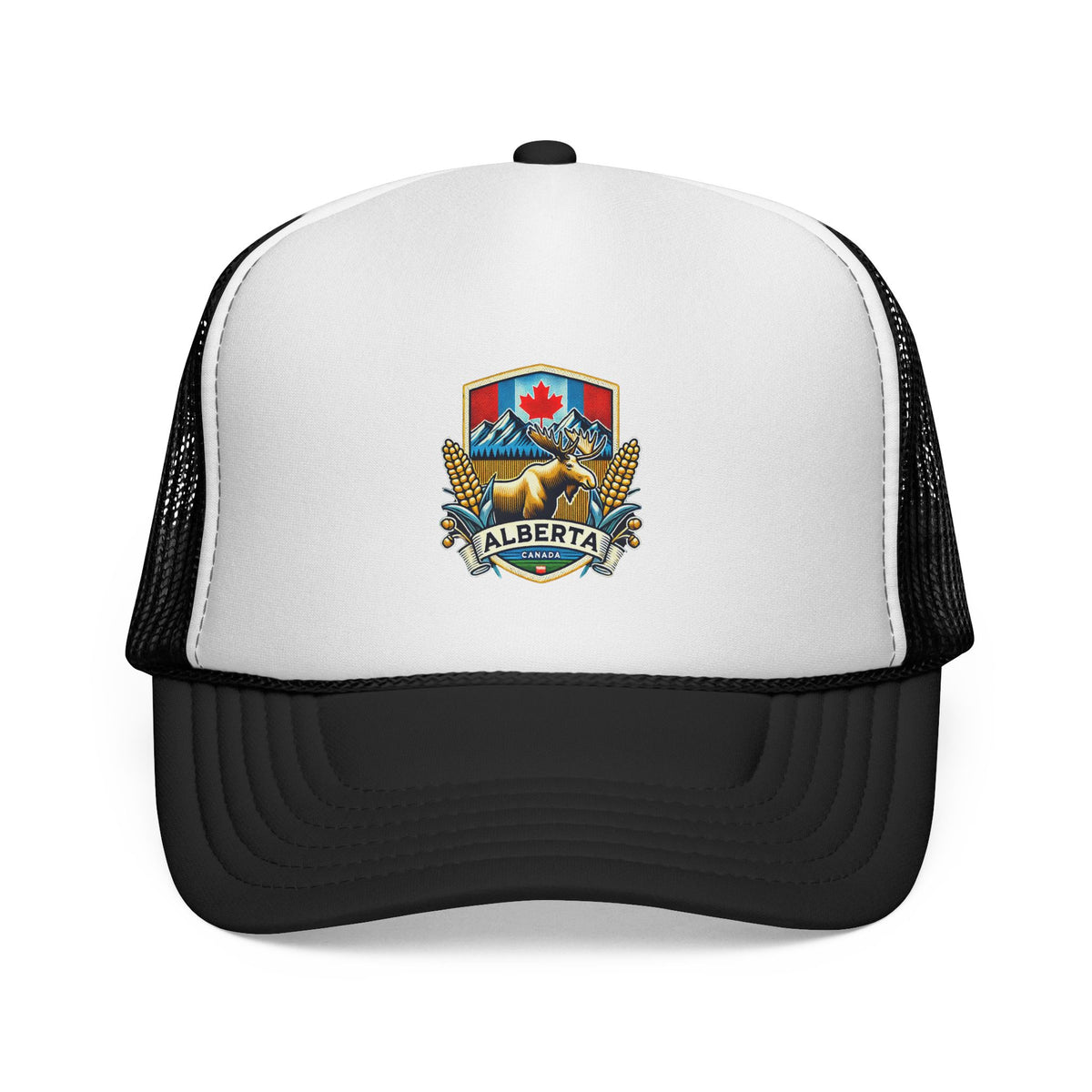 Alberta Trucker Cap | Vintage Style Snapback, Outdoorsy Gifts, Summer Essentials, Canadian Heritage, Road Trip Accessory