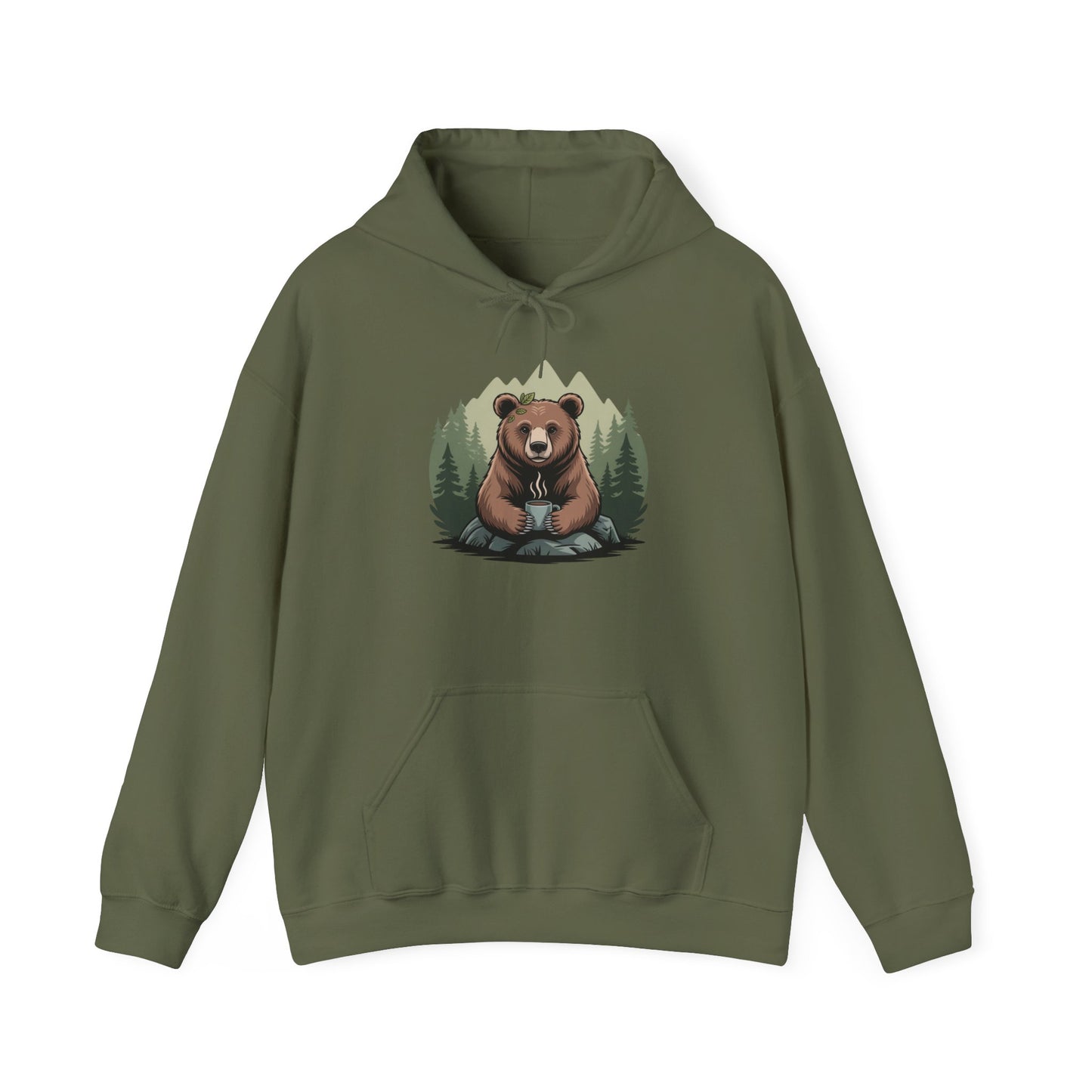 Cozy Bear Sweatshirt: Unisex Hoodie for Nature Lovers, Gift for Outdoorsy Friends, Camping Apparel, Wildlife Enthusiast, Eco-Friendly [...]