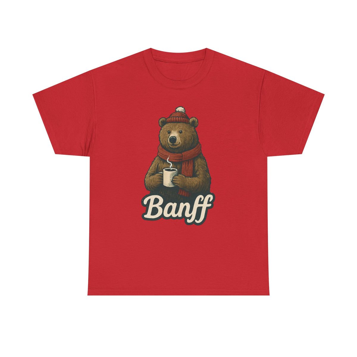 Cozy Bear Graphic Tee for Adventure Lovers