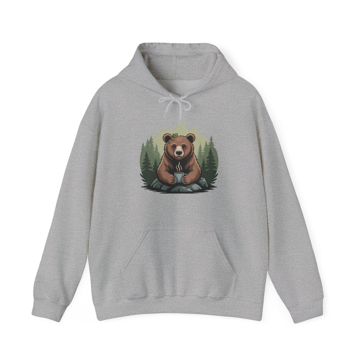 Cozy Bear Hoodie: Comfort, Nature Lover Gift, Casual Wear, Outdoor Adventure, Wildlife Enthusiast