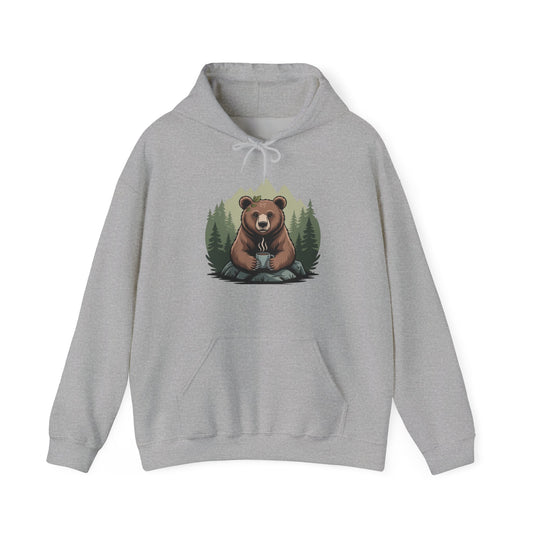 Cozy Bear Hoodie: Comfort, Nature Lover Gift, Casual Wear, Outdoor Adventure, Wildlife Enthusiast