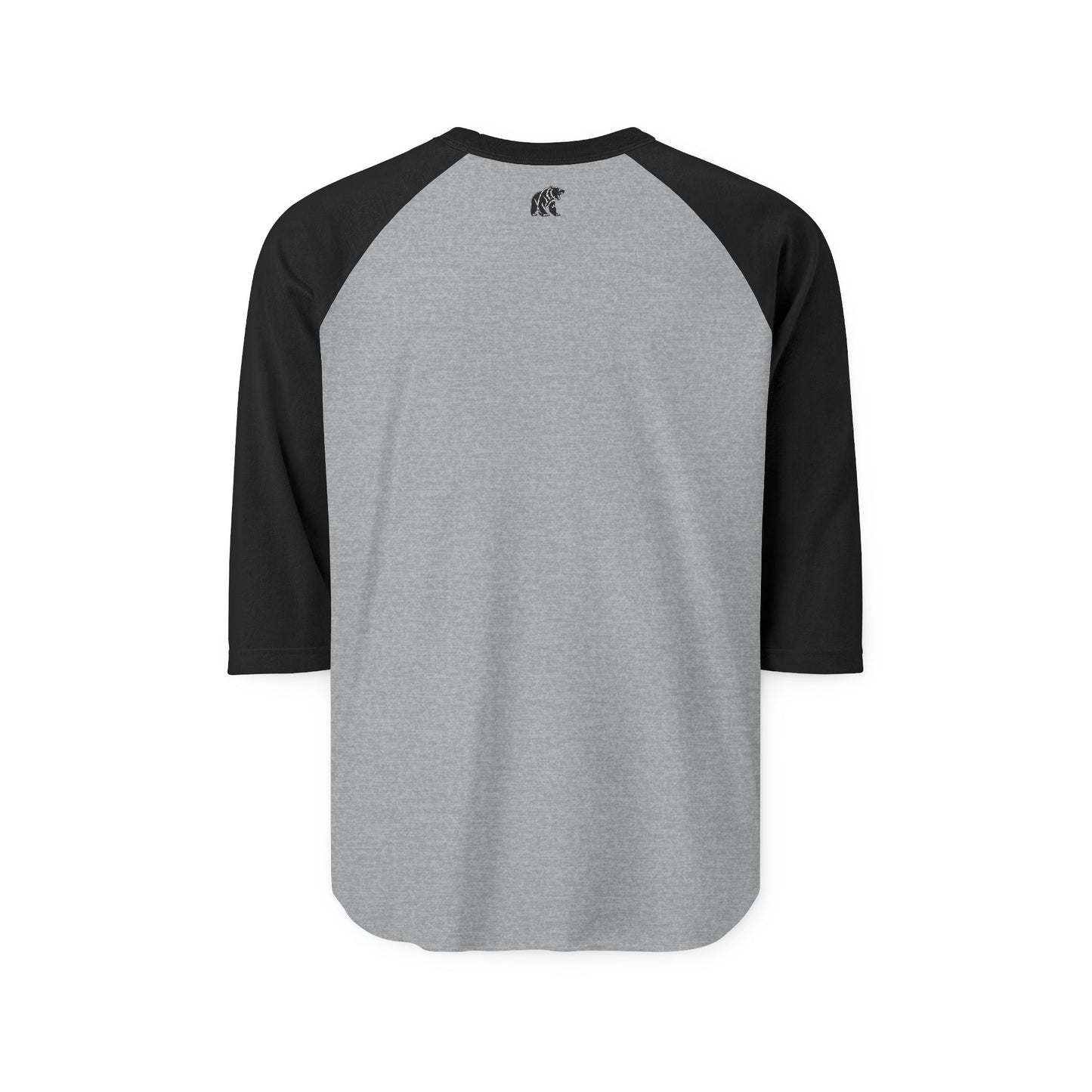 Bold Bear Graphic Raglan Shirt, Cute Animal Shirt, Nature Lover Tee, Casual Gift, Outdoor Adventure Wear