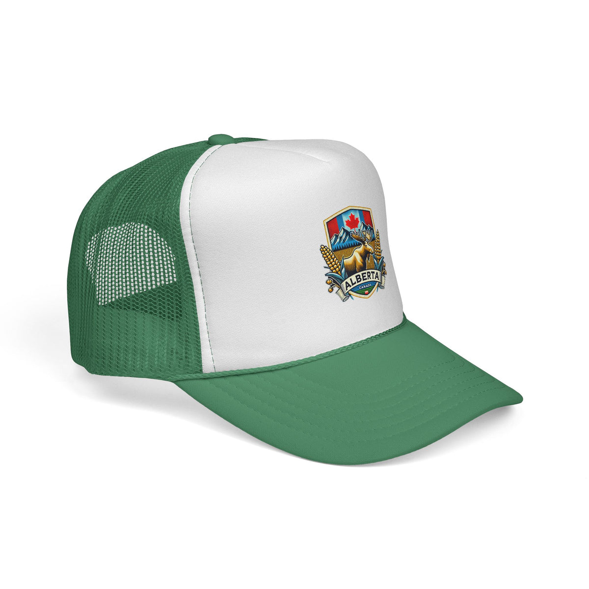 Alberta Trucker Cap | Vintage Style Snapback, Outdoorsy Gifts, Summer Essentials, Canadian Heritage, Road Trip Accessory
