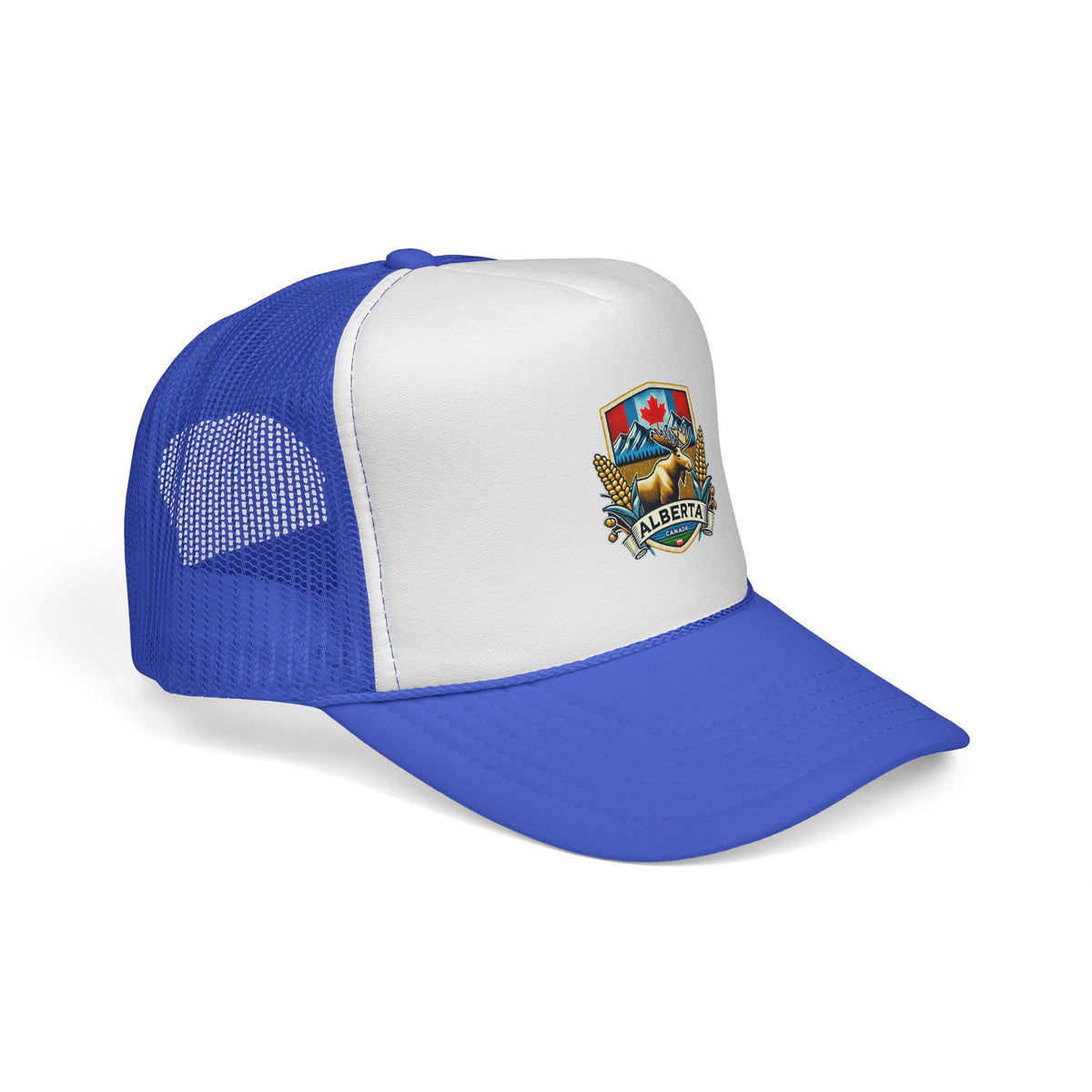 Alberta Trucker Cap | Vintage Style Snapback, Outdoorsy Gifts, Summer Essentials, Canadian Heritage, Road Trip Accessory