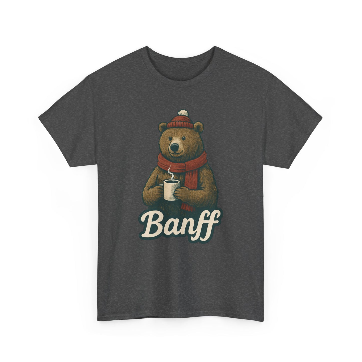 Cozy Bear Graphic Tee for Adventure Lovers
