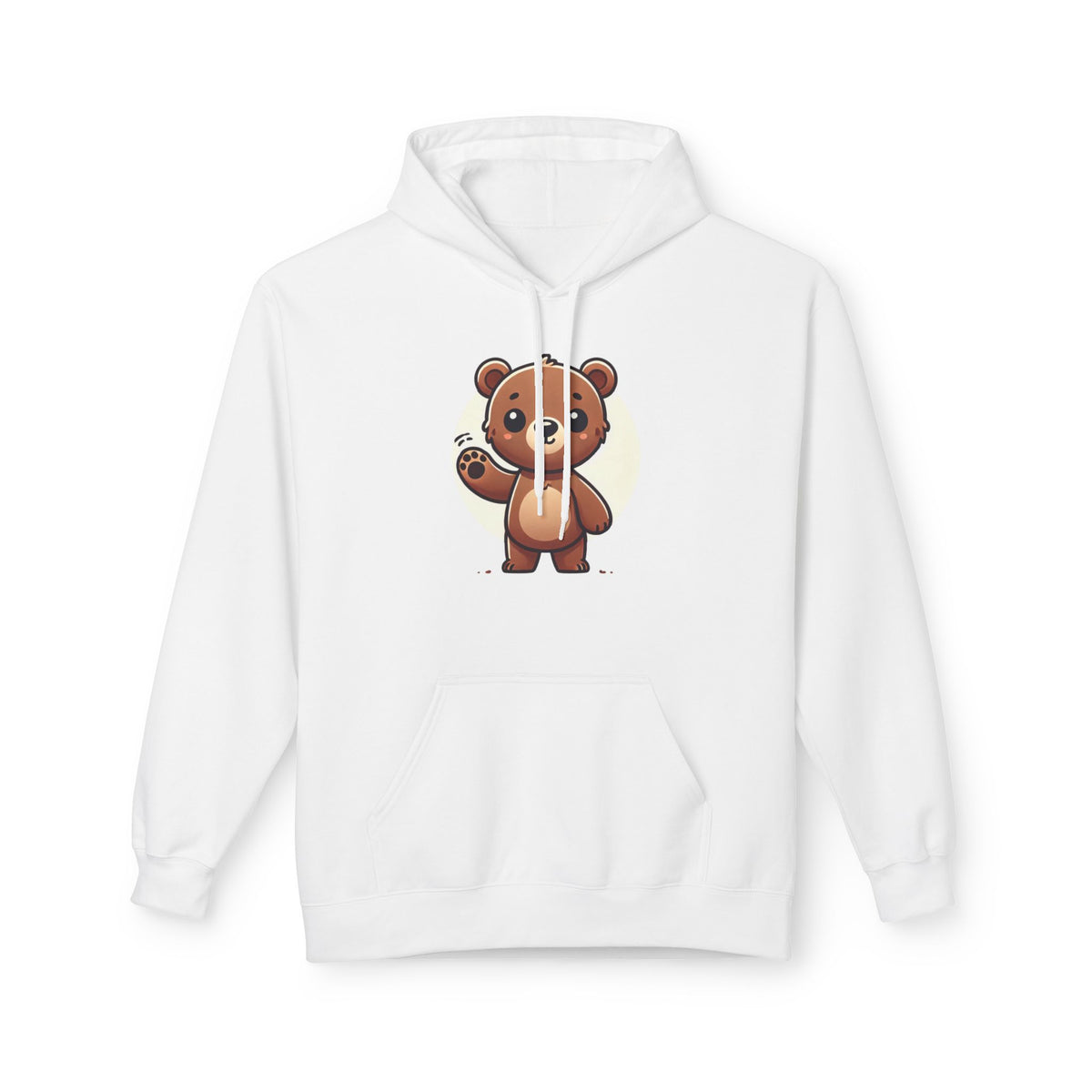 Cute Bear Graphic Hoodie, Cozy Animal Sweatshirt for Kids and Adults, Perfect Gift for Animal Lovers, Birthday, Holidays