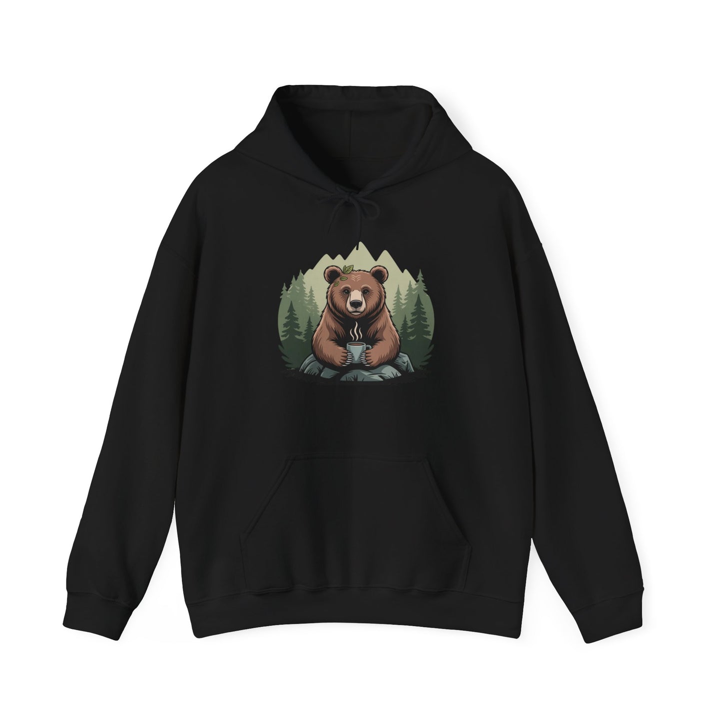 Cozy Bear Hoodie: Comfort, Nature Lover Gift, Casual Wear, Outdoor Adventure, Wildlife Enthusiast