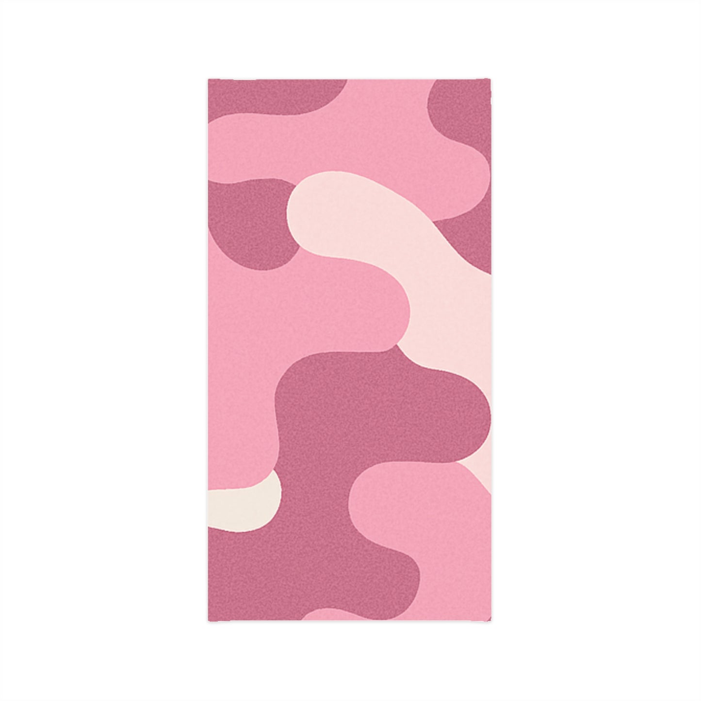 Pink Camouflage Neck Gaiter — Lightweight Face Mask & Scarf