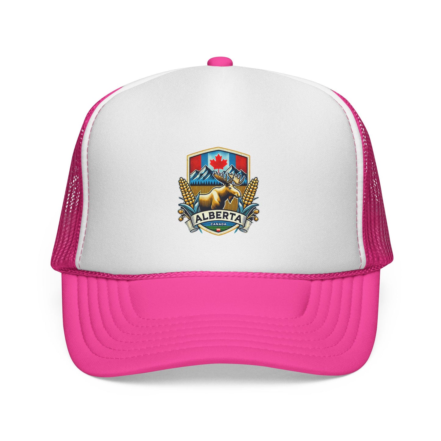 Alberta Trucker Cap | Vintage Style Snapback, Outdoorsy Gifts, Summer Essentials, Canadian Heritage, Road Trip Accessory