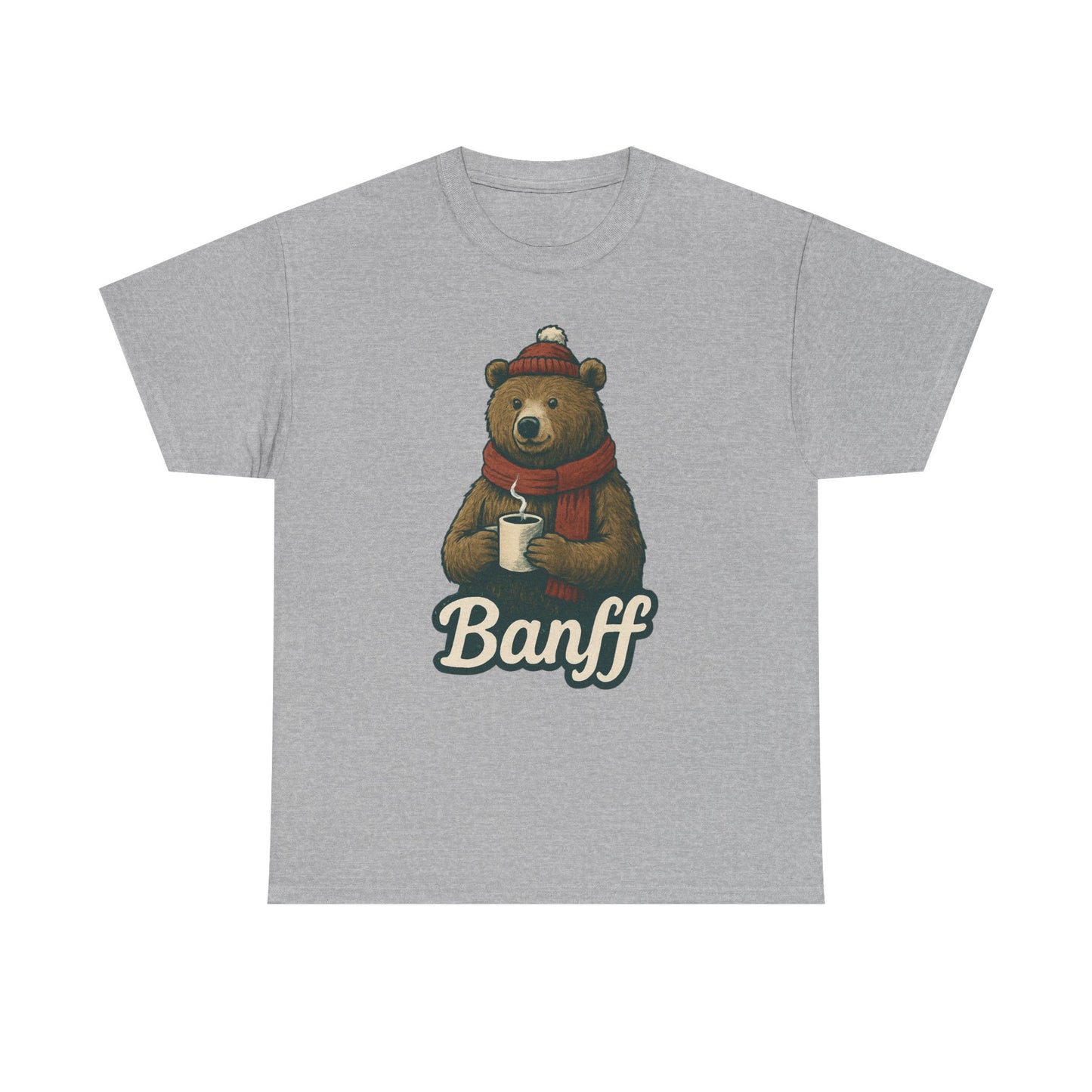 Cozy Bear Graphic Tee for Adventure Lovers