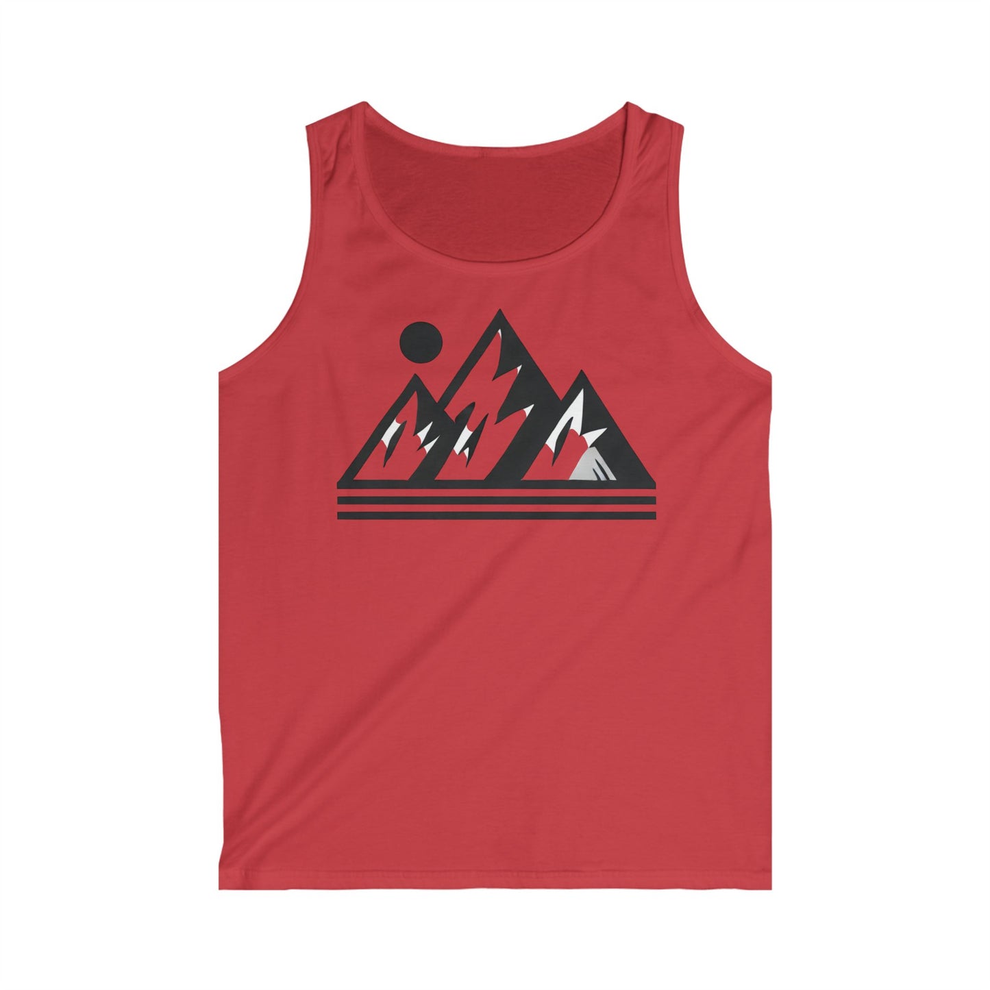 Mountain Adventure Men's Tank Top, Summer Vibe Sleeveless Shirt, Outdoor Enthusiast Apparel, Gift for Hikers, Relaxed Fit Activewear
