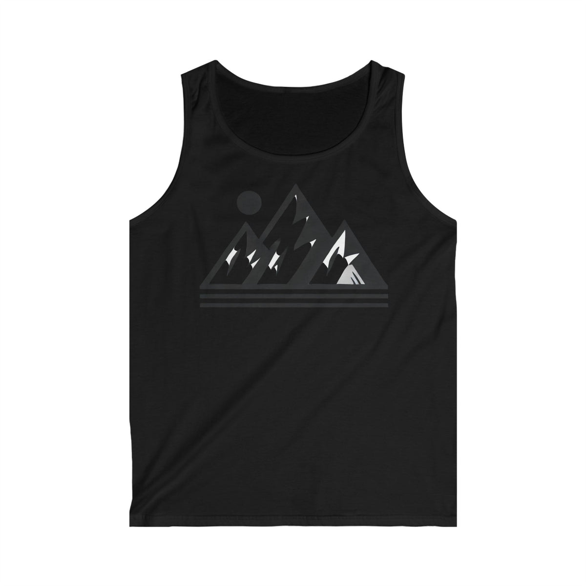 Mountain Adventure Men's Tank Top, Summer Vibe Sleeveless Shirt, Outdoor Enthusiast Apparel, Gift for Hikers, Relaxed Fit Activewear