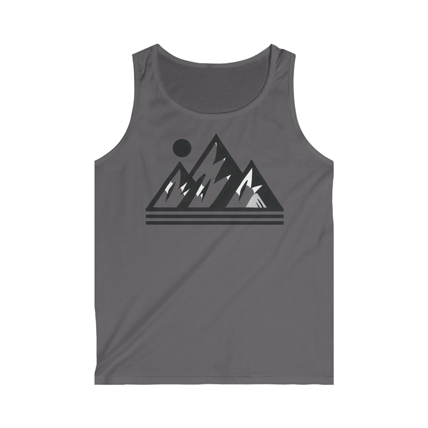 Mountain Adventure Men's Tank Top, Summer Vibe Sleeveless Shirt, Outdoor Enthusiast Apparel, Gift for Hikers, Relaxed Fit Activewear