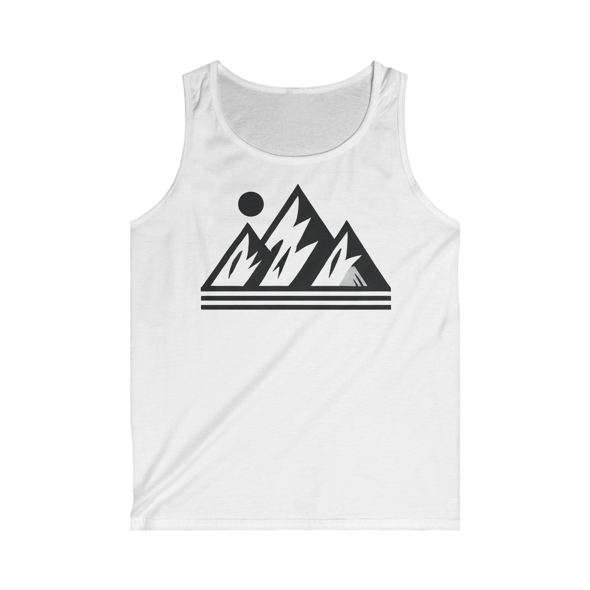 Mountain Adventure Men's Tank Top, Summer Vibe Sleeveless Shirt, Outdoor Enthusiast Apparel, Gift for Hikers, Relaxed Fit Activewear
