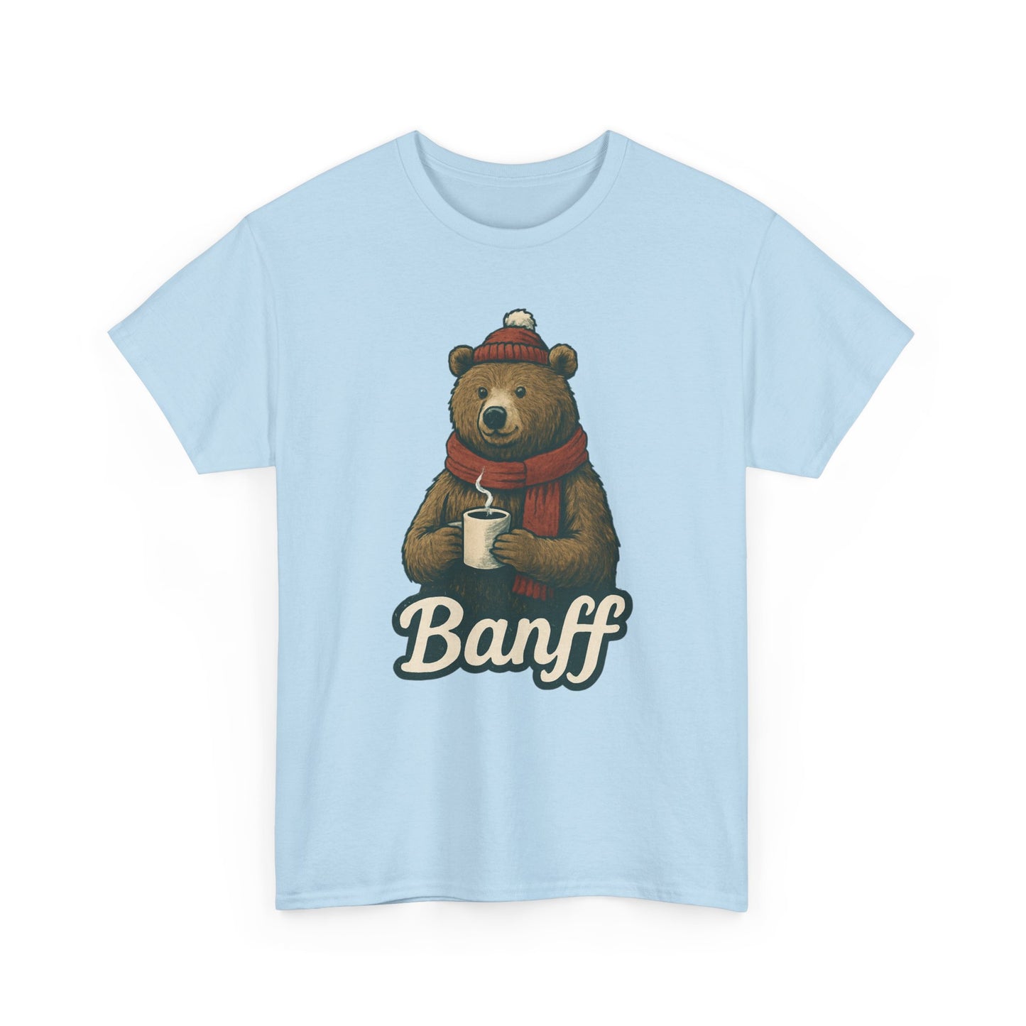 Cozy Bear Graphic Tee for Adventure Lovers