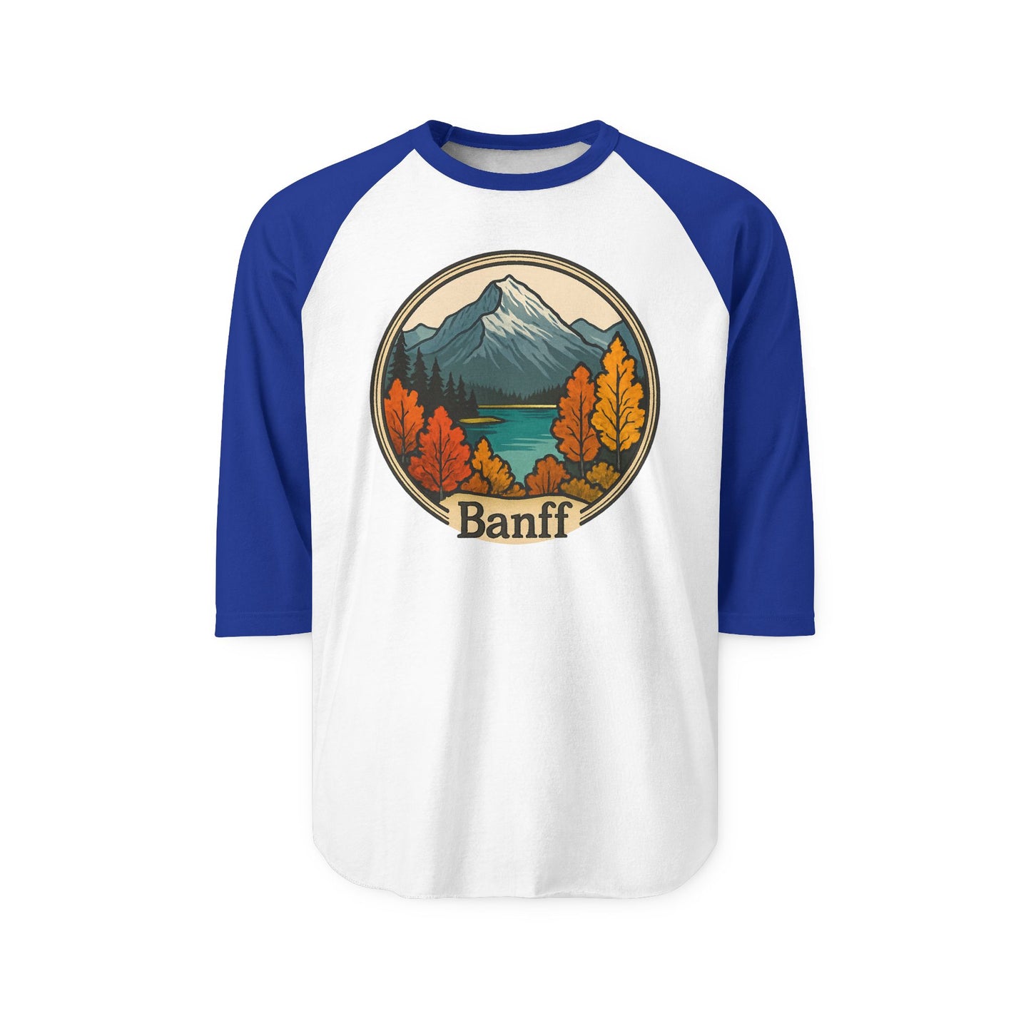 Unisex Three-Quarter Sleeve Raglan Shirt