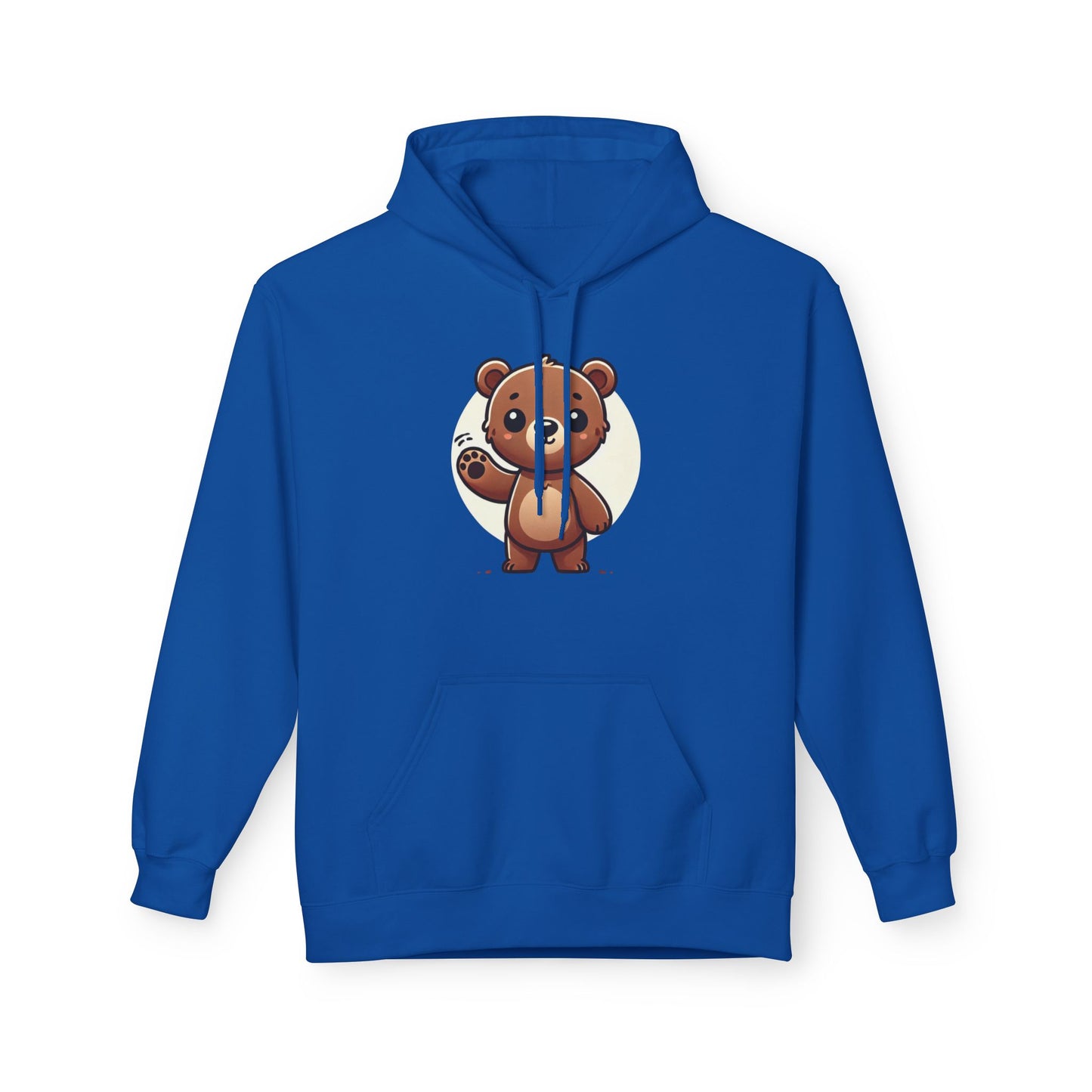 Cute Bear Graphic Hoodie, Cozy Animal Sweatshirt for Kids and Adults, Perfect Gift for Animal Lovers, Birthday, Holidays