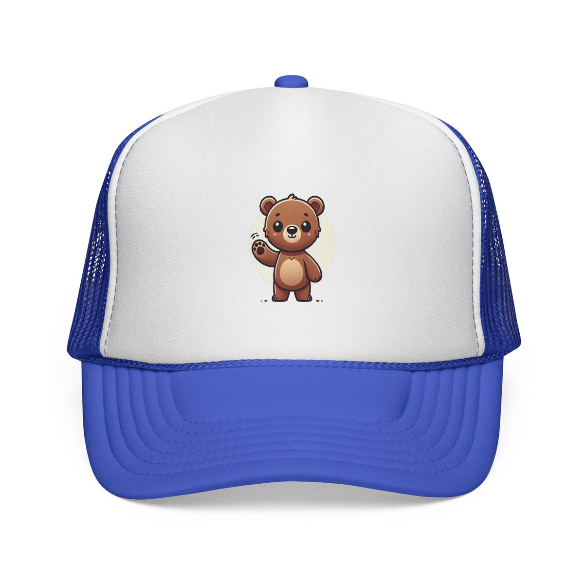 Cute Bear Trucker Cap | Fun Baseball Hat for Kids, Birthday Gift, Outdoor Activities, Farmhouse Decor, Summer Accessory