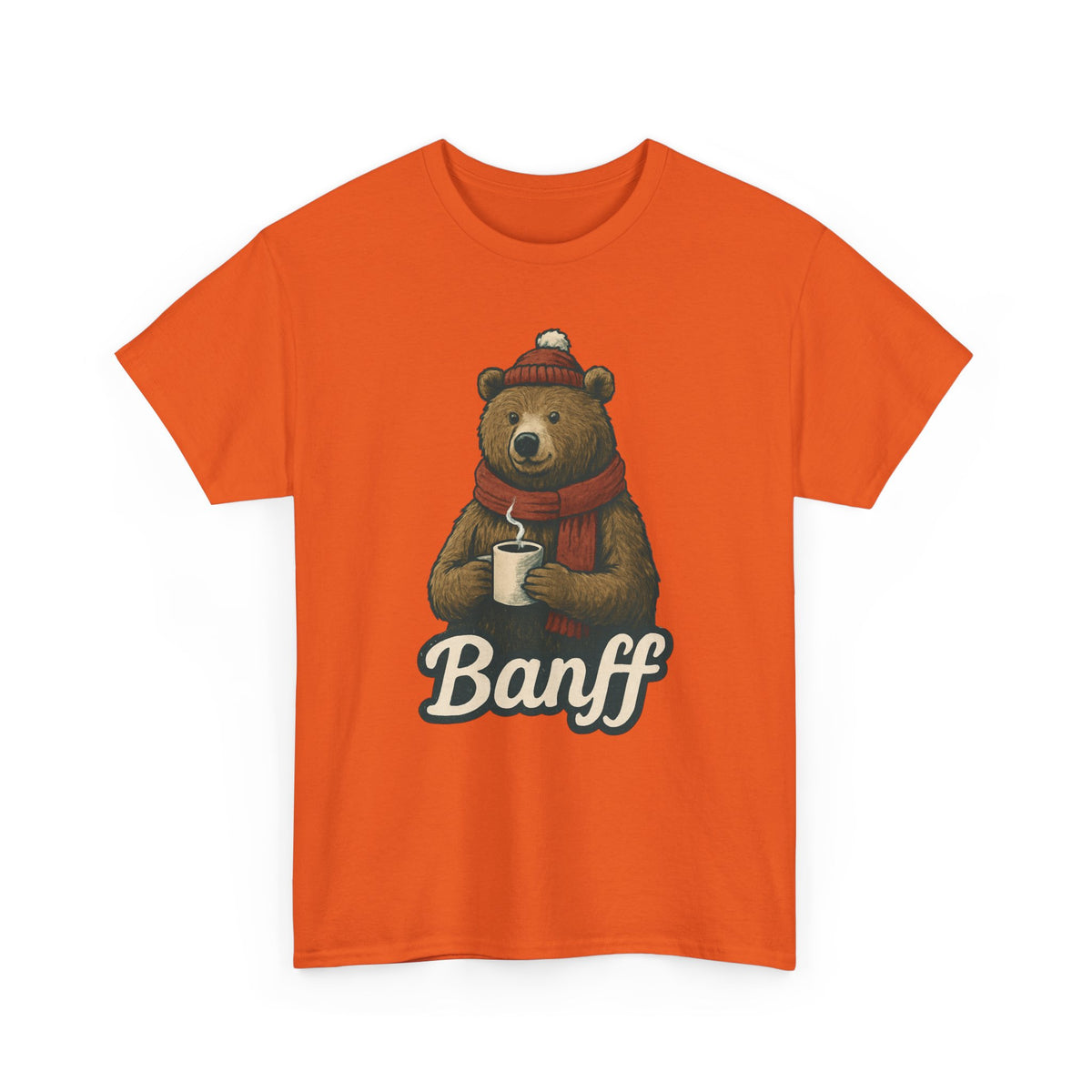 Cozy Bear Graphic Tee for Adventure Lovers