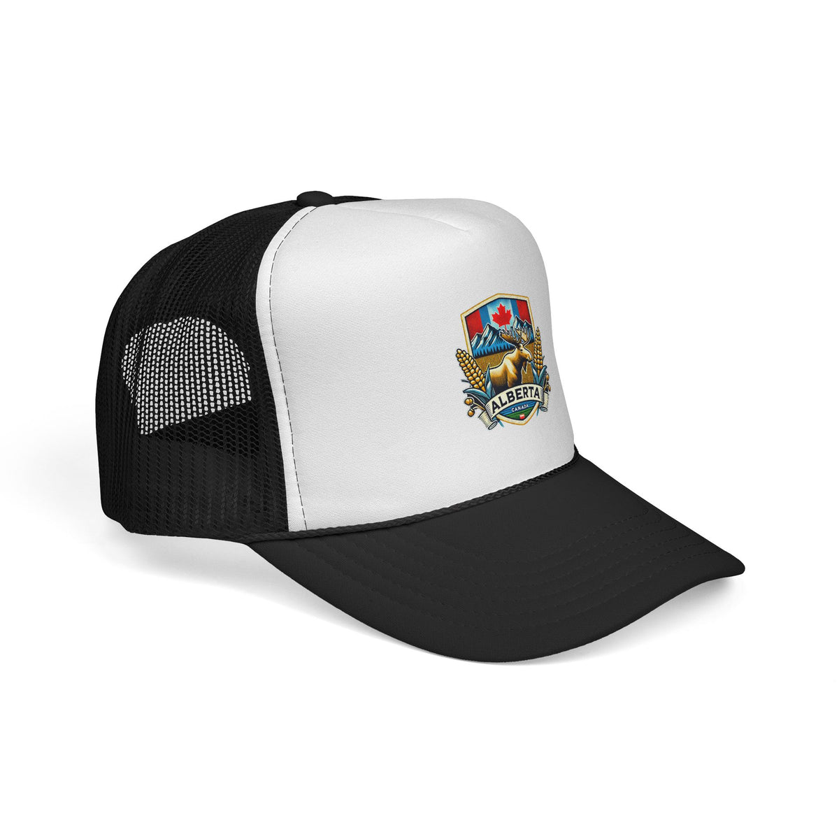 Alberta Trucker Cap | Vintage Style Snapback, Outdoorsy Gifts, Summer Essentials, Canadian Heritage, Road Trip Accessory