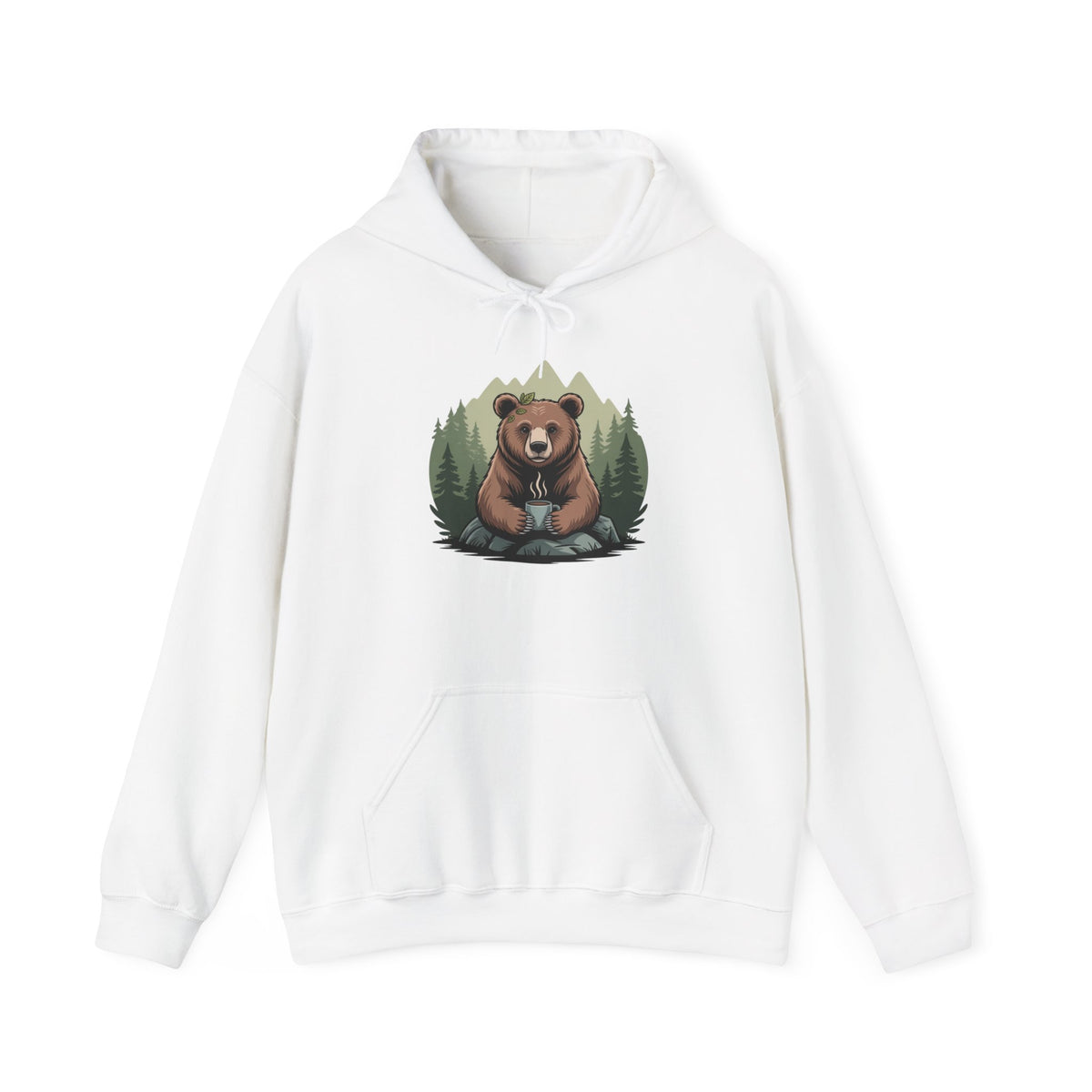 Cozy Bear Sweatshirt: Unisex Hoodie for Nature Lovers, Gift for Outdoorsy Friends, Camping Apparel, Wildlife Enthusiast, Eco-Friendly [...]
